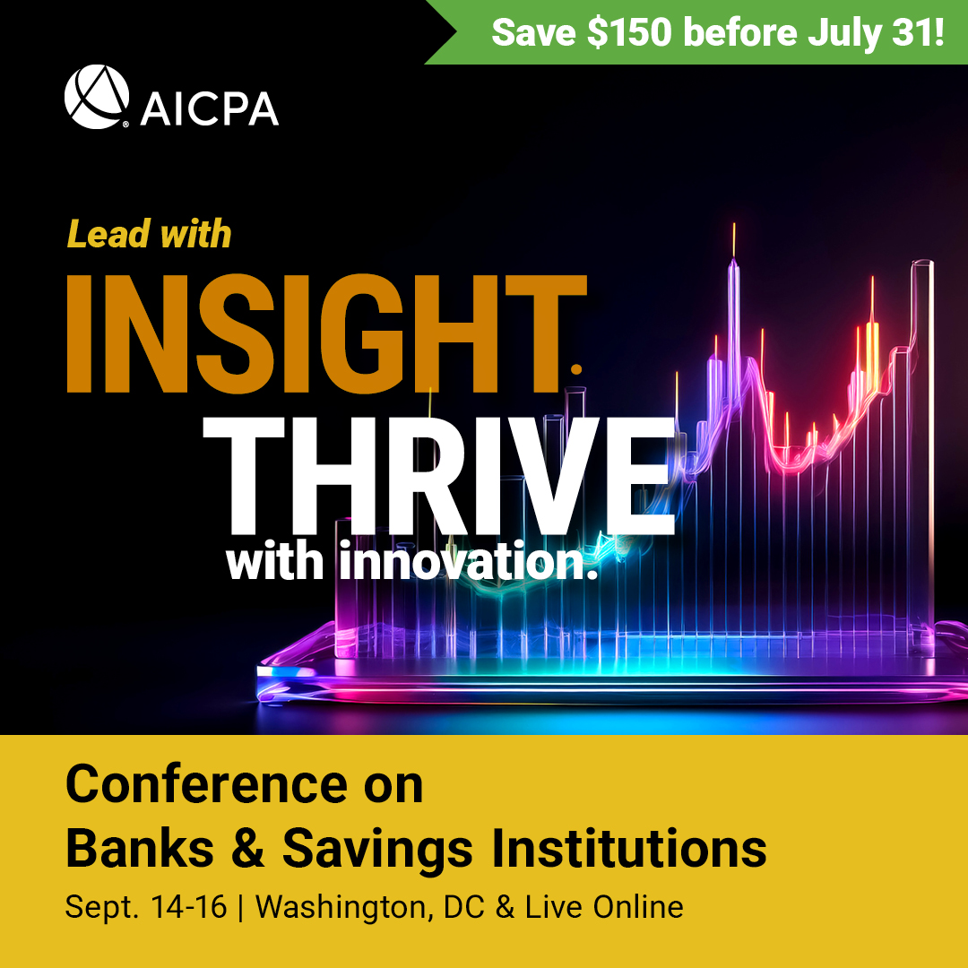 AICPA Conference on Banks & Savings Institutions